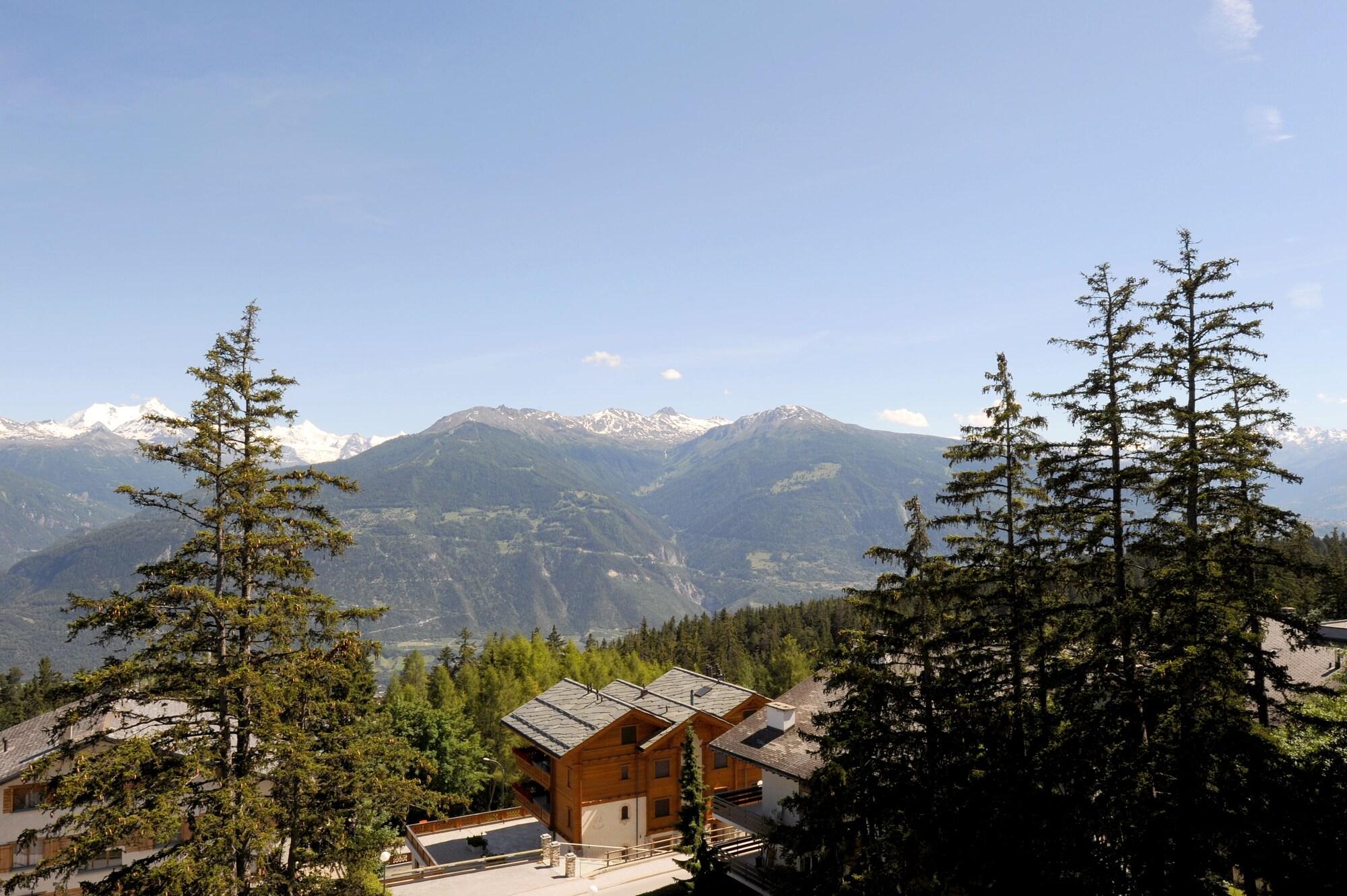 Hotel Helvetia Intergolf Crans-Montana Eksteriør billede