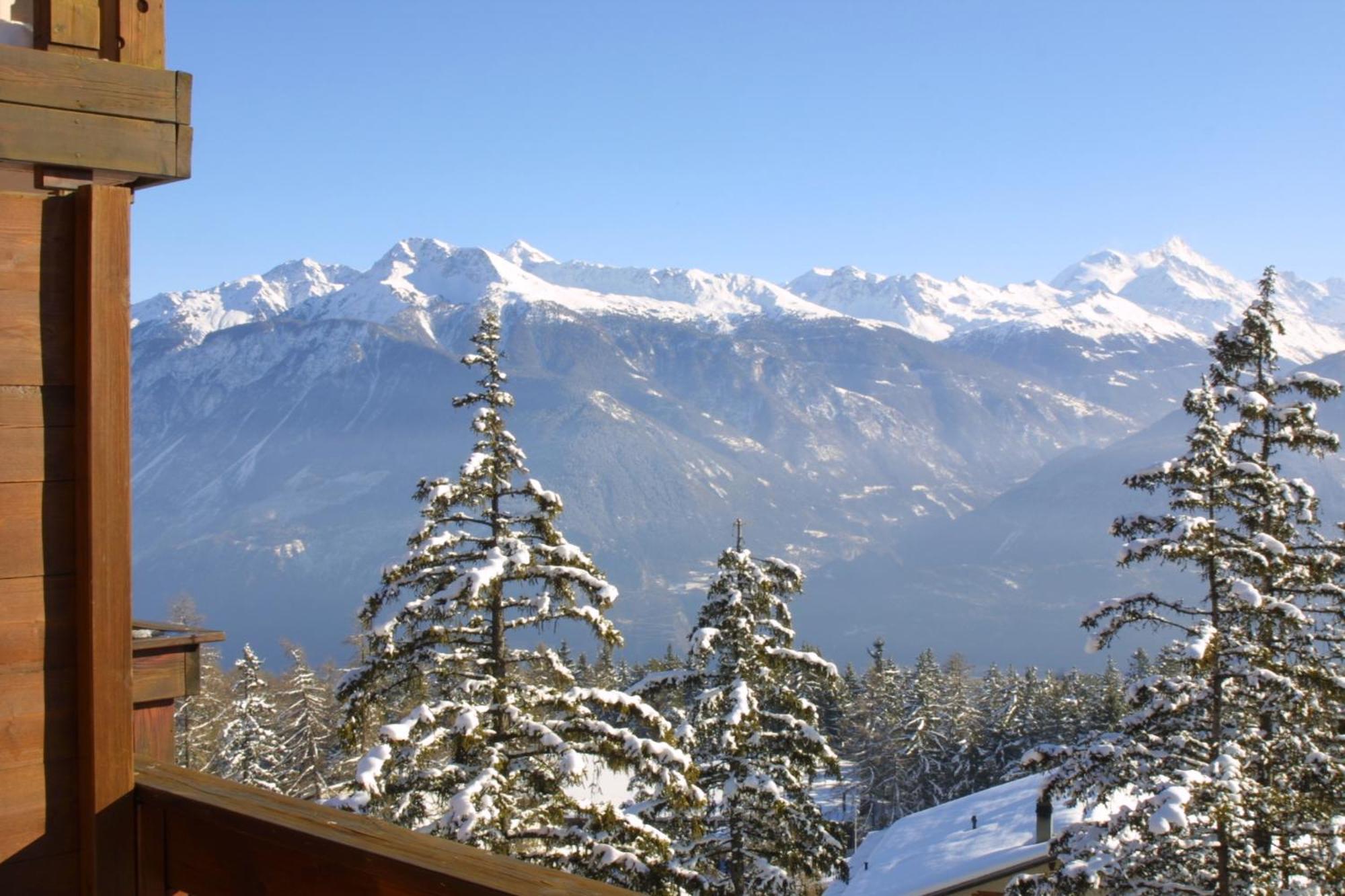 Hotel Helvetia Intergolf Crans-Montana Eksteriør billede