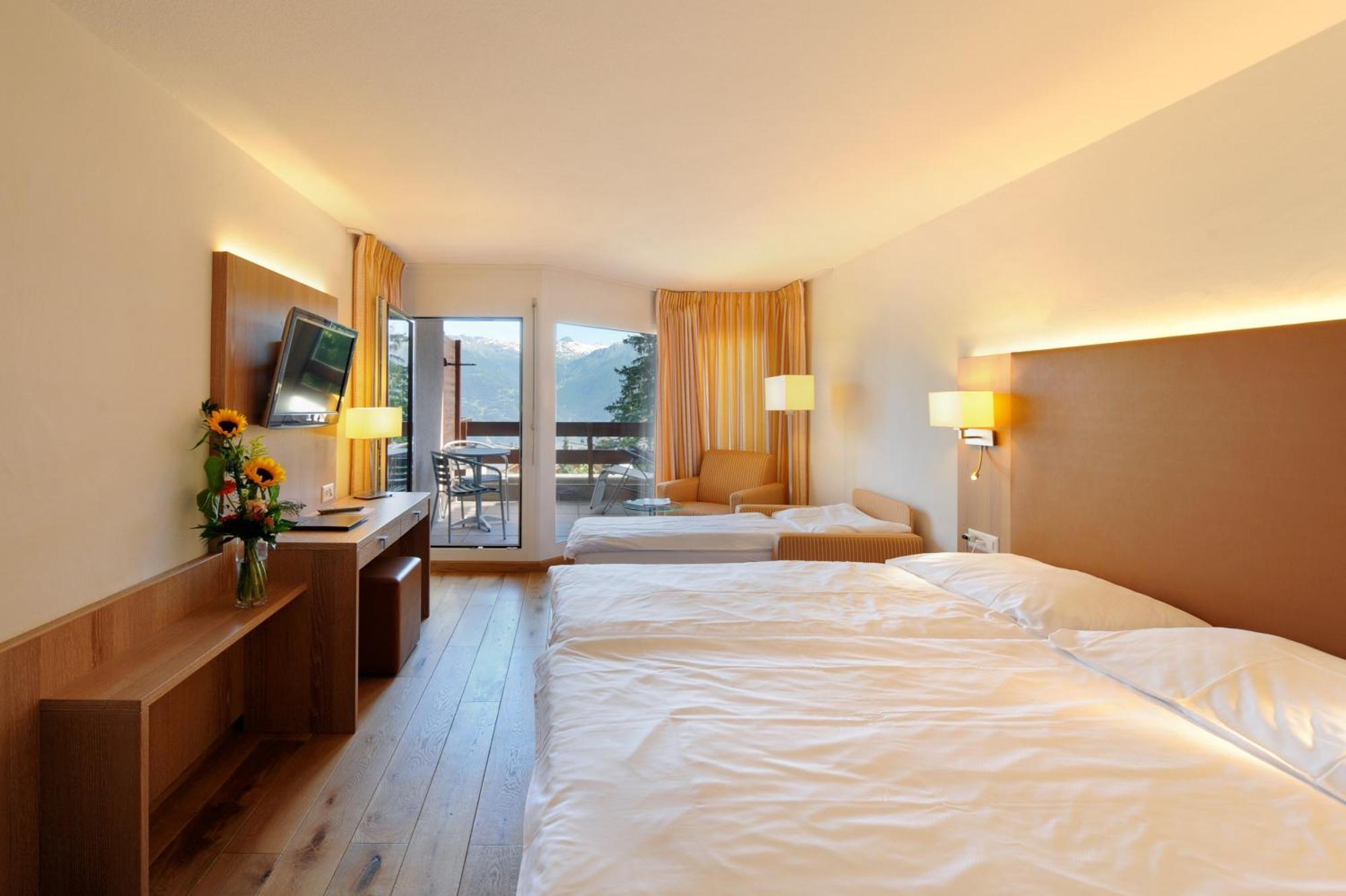 Hotel Helvetia Intergolf Crans-Montana Eksteriør billede
