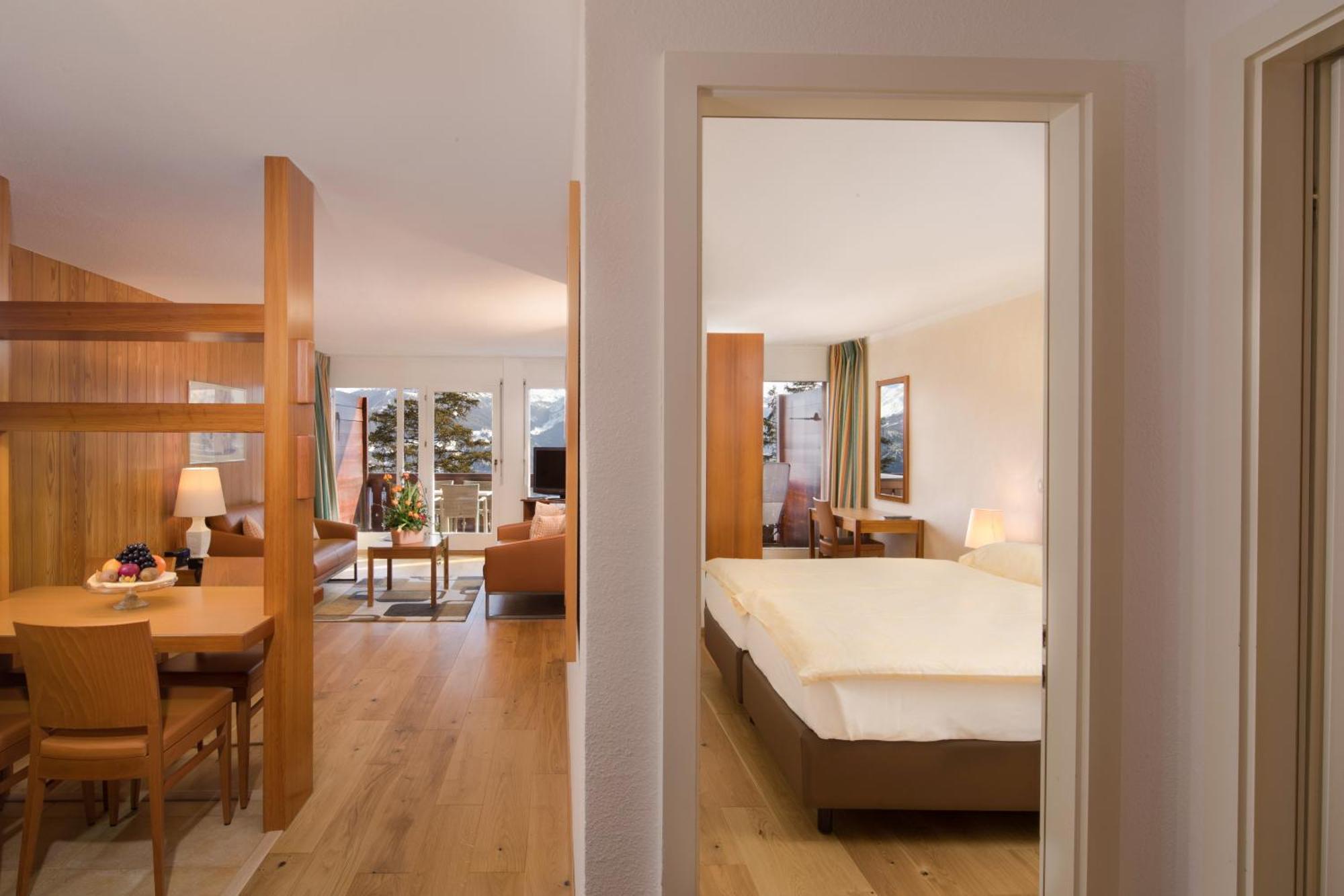 Hotel Helvetia Intergolf Crans-Montana Eksteriør billede