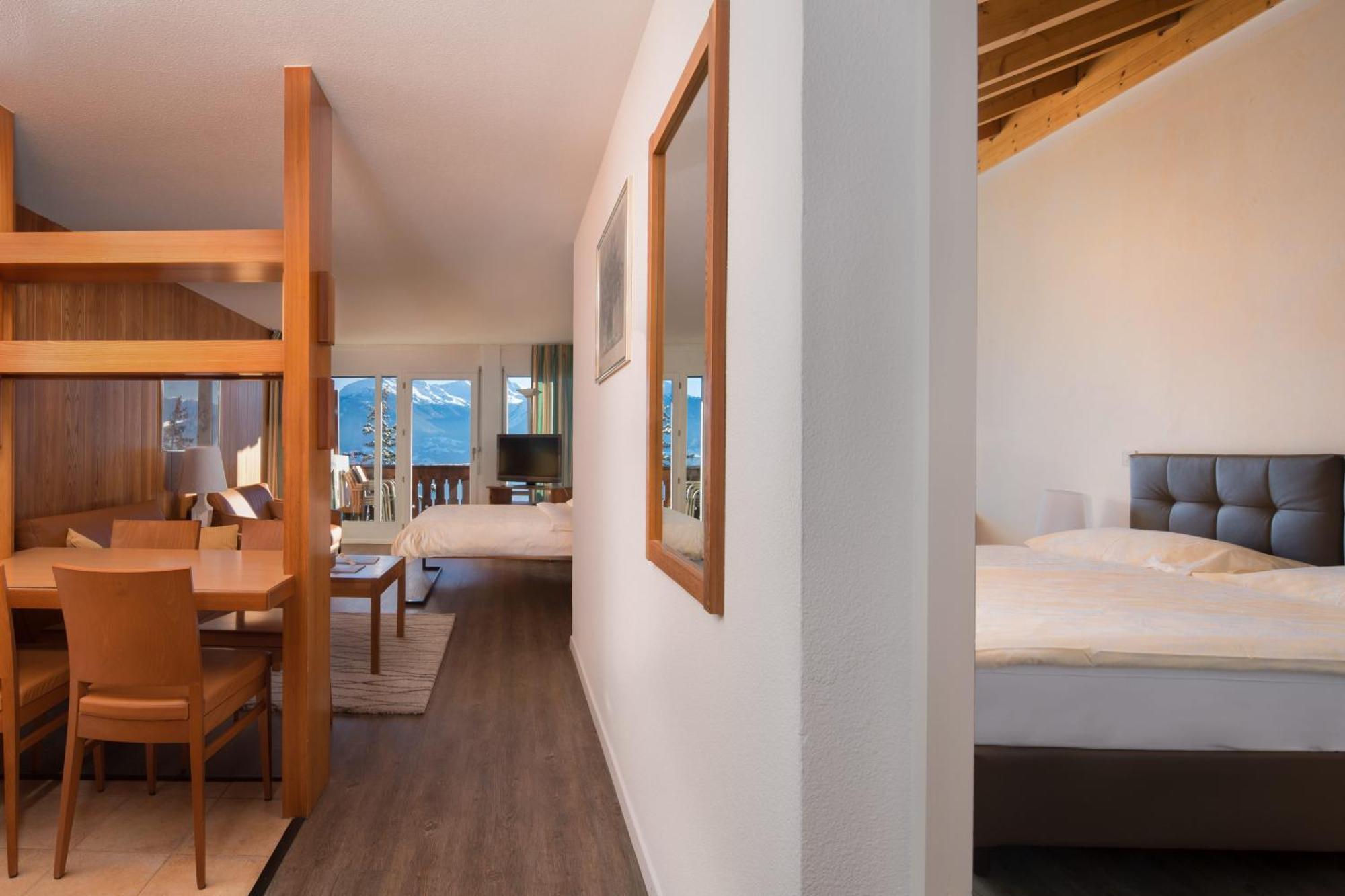 Hotel Helvetia Intergolf Crans-Montana Eksteriør billede