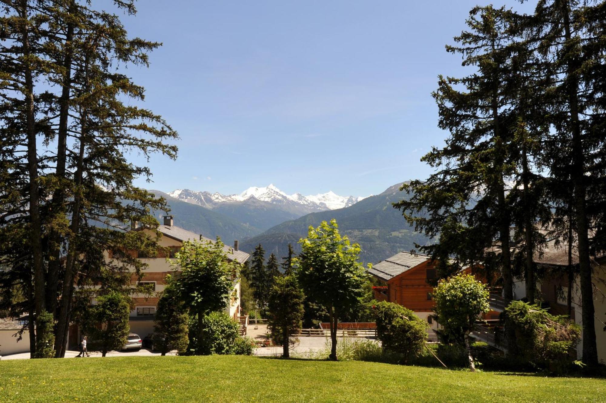 Hotel Helvetia Intergolf Crans-Montana Eksteriør billede