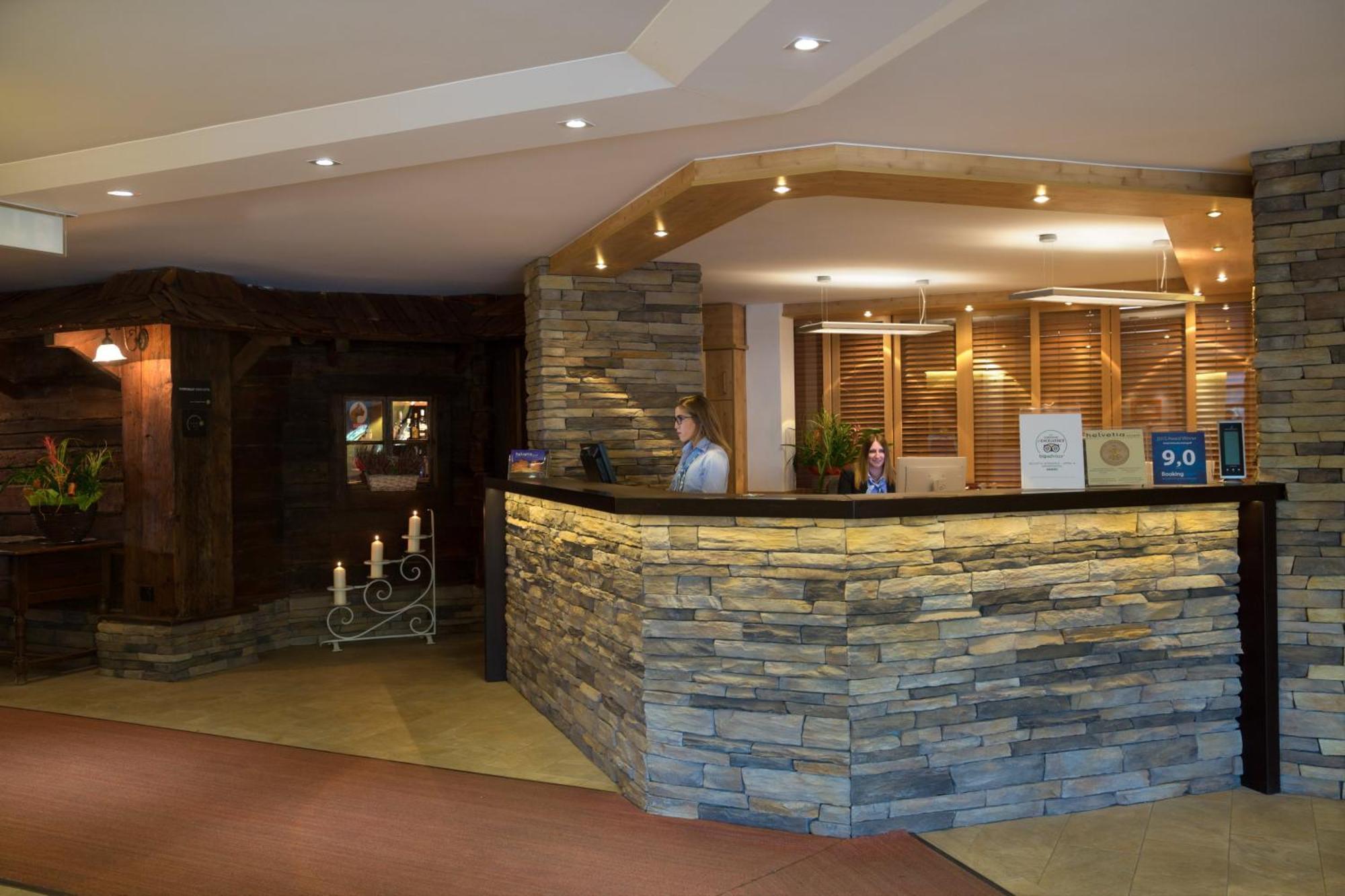 Hotel Helvetia Intergolf Crans-Montana Eksteriør billede